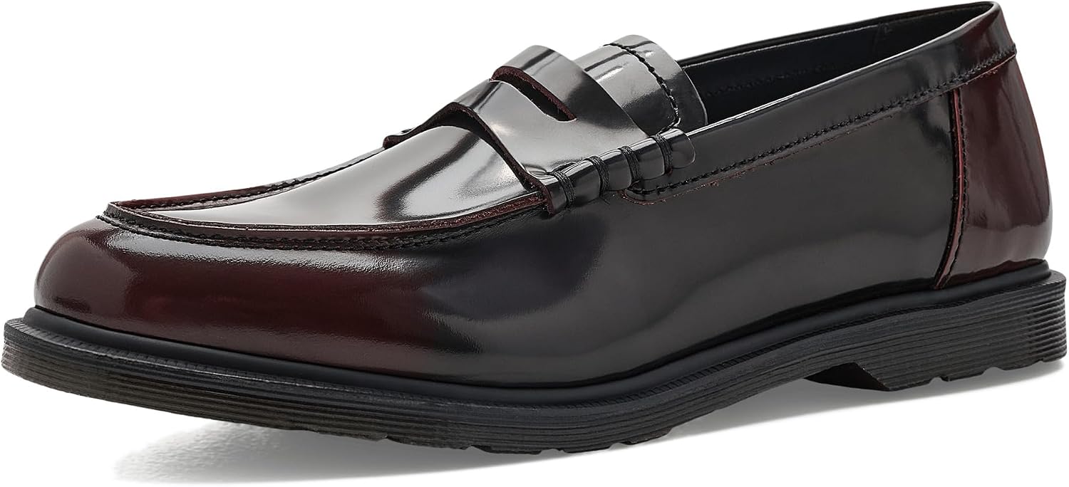 Dr. Martens Unisex-Adult Mayfare Loafers Cherry Red