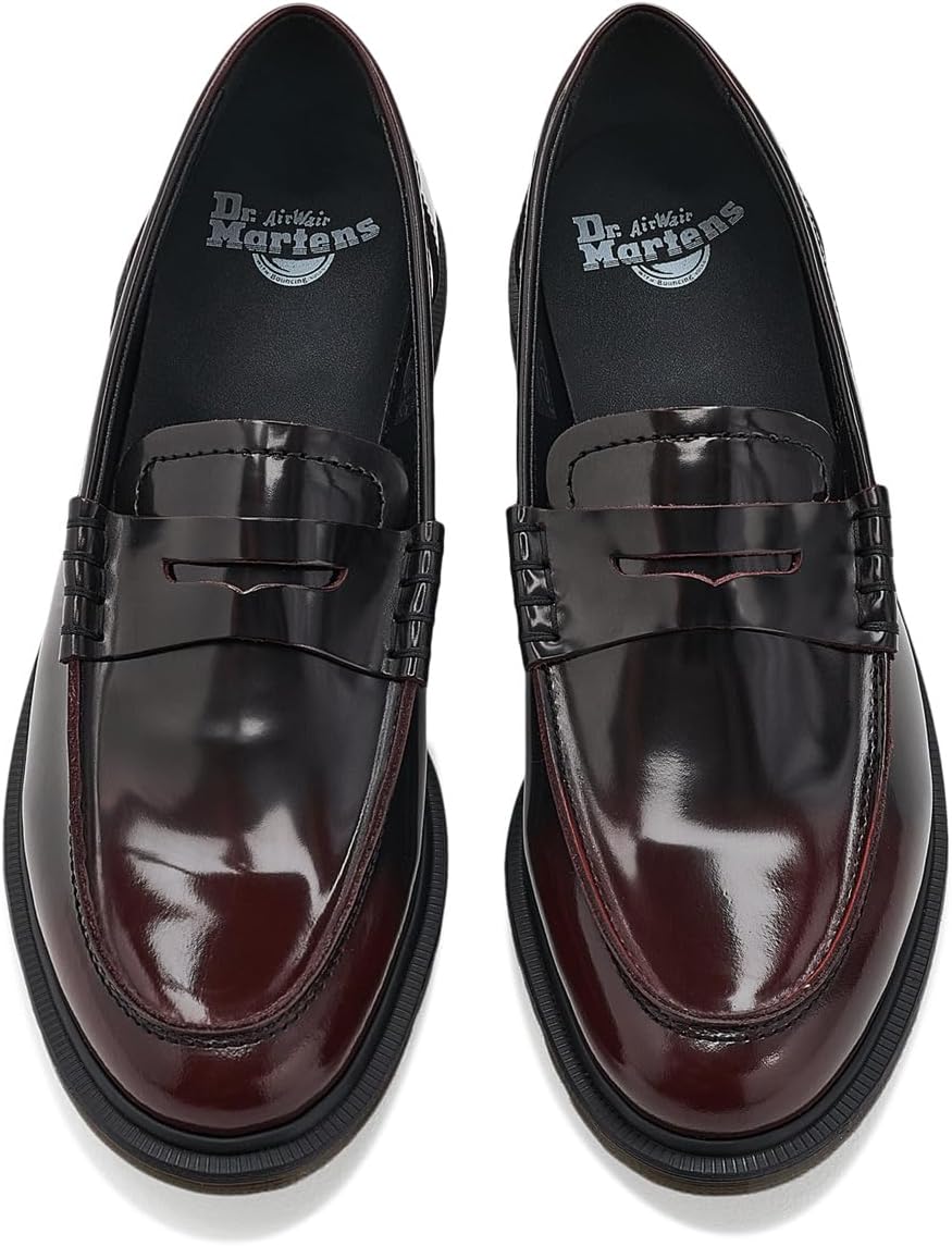 Dr. Martens Unisex-Adult Mayfare Loafers Cherry Red
