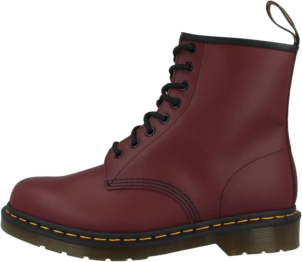 Dr. Martens Unisex Adult 1460 Smooth Leather Cherry Red