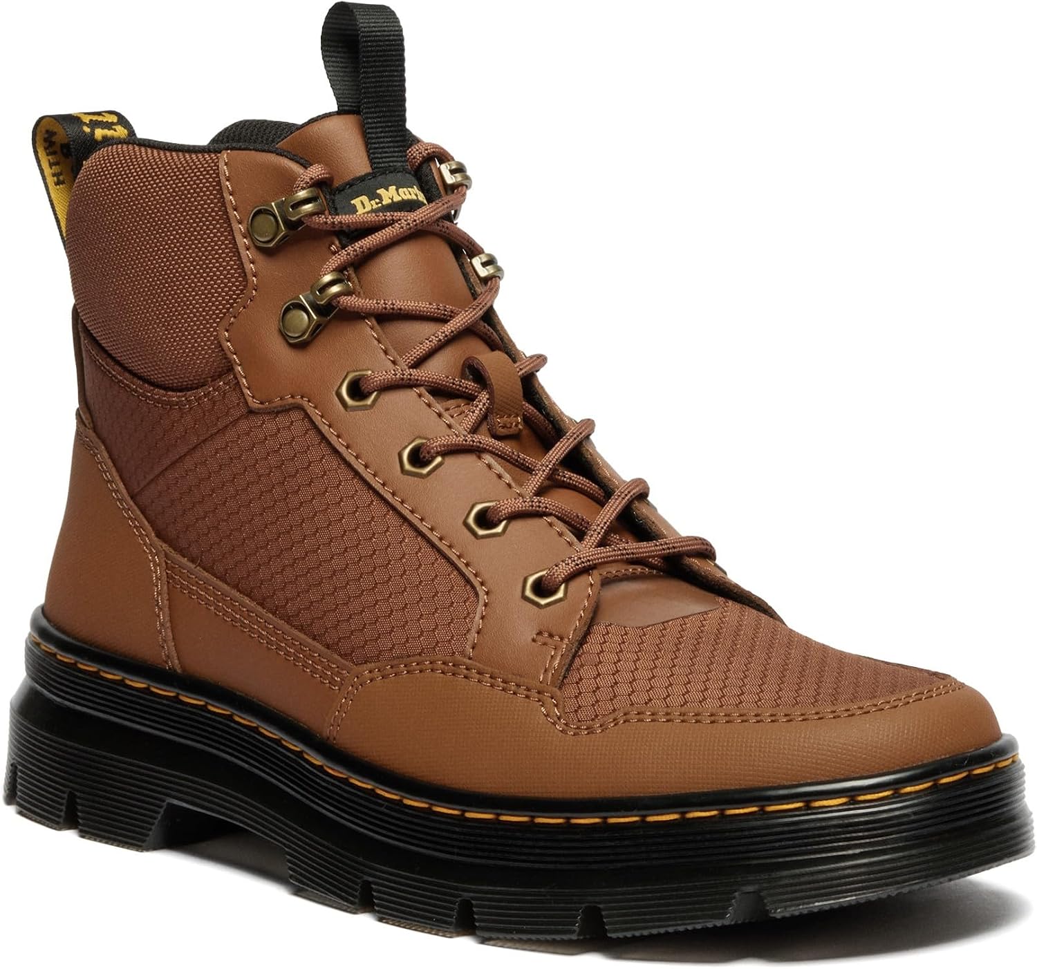 Dr. Martens unisex-adult Rakim Boot Sepia Brown Ajax
