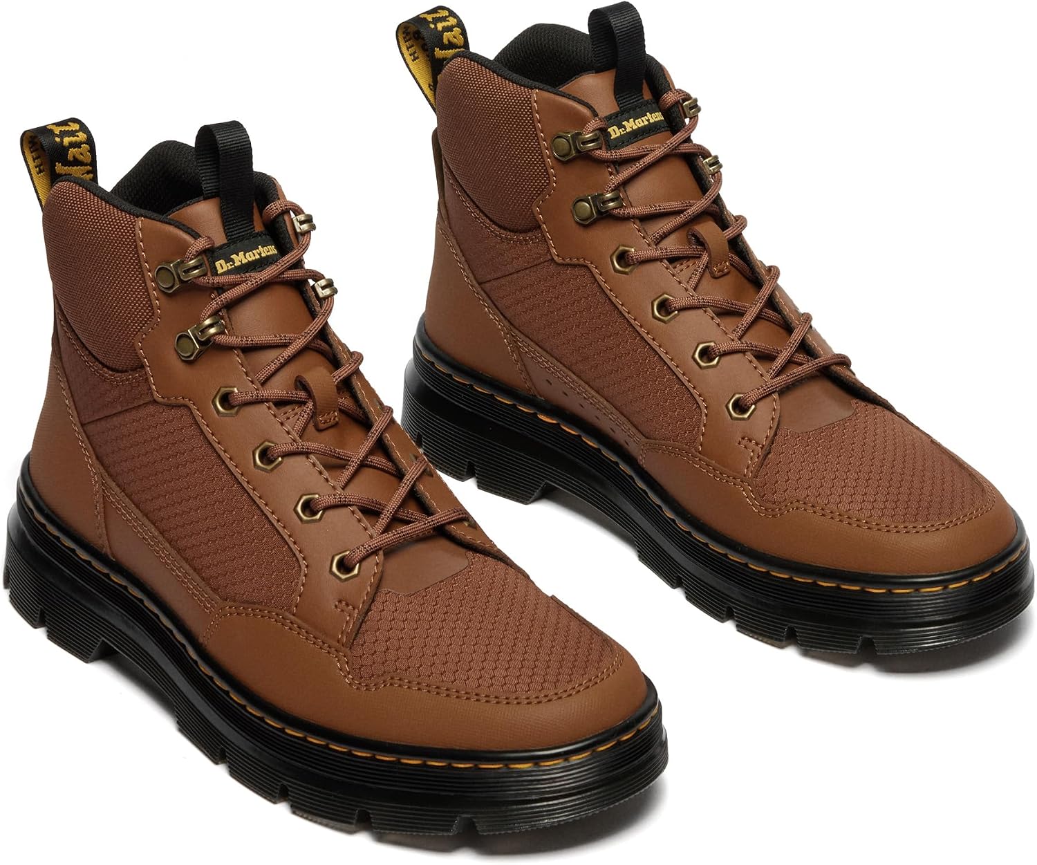 Dr. Martens unisex-adult Rakim Boot Sepia Brown Ajax