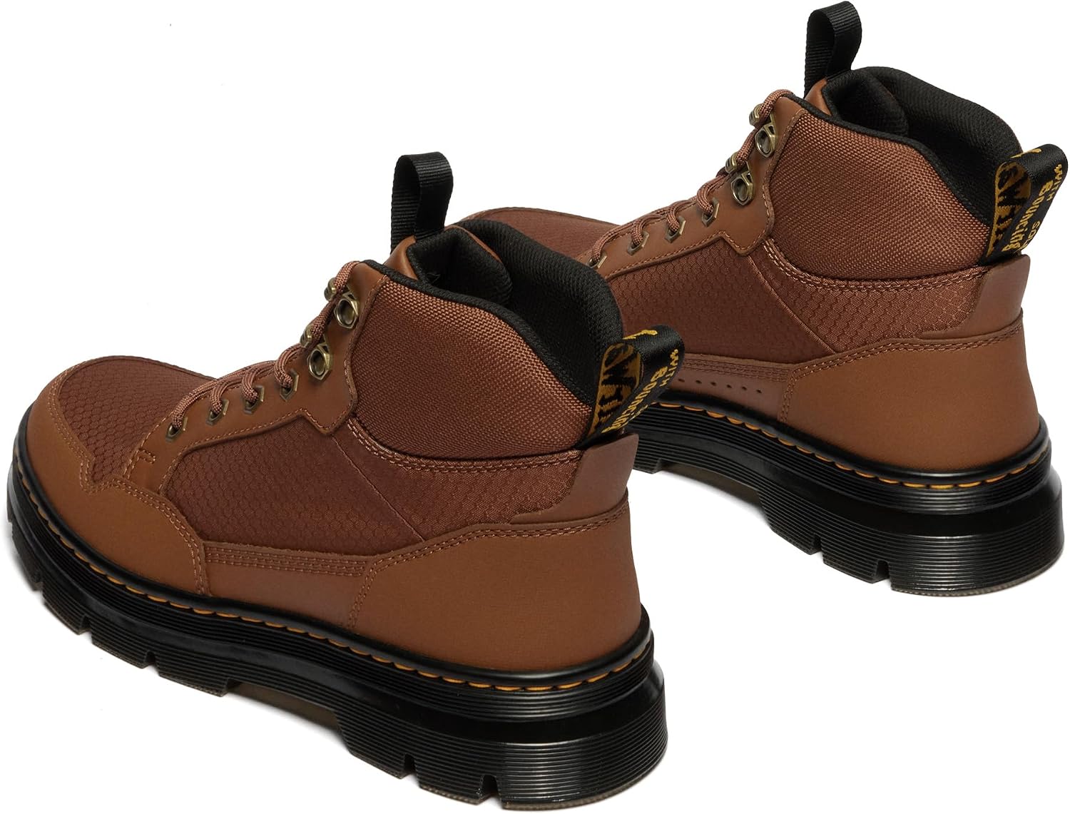 Dr. Martens unisex-adult Rakim Boot Sepia Brown Ajax