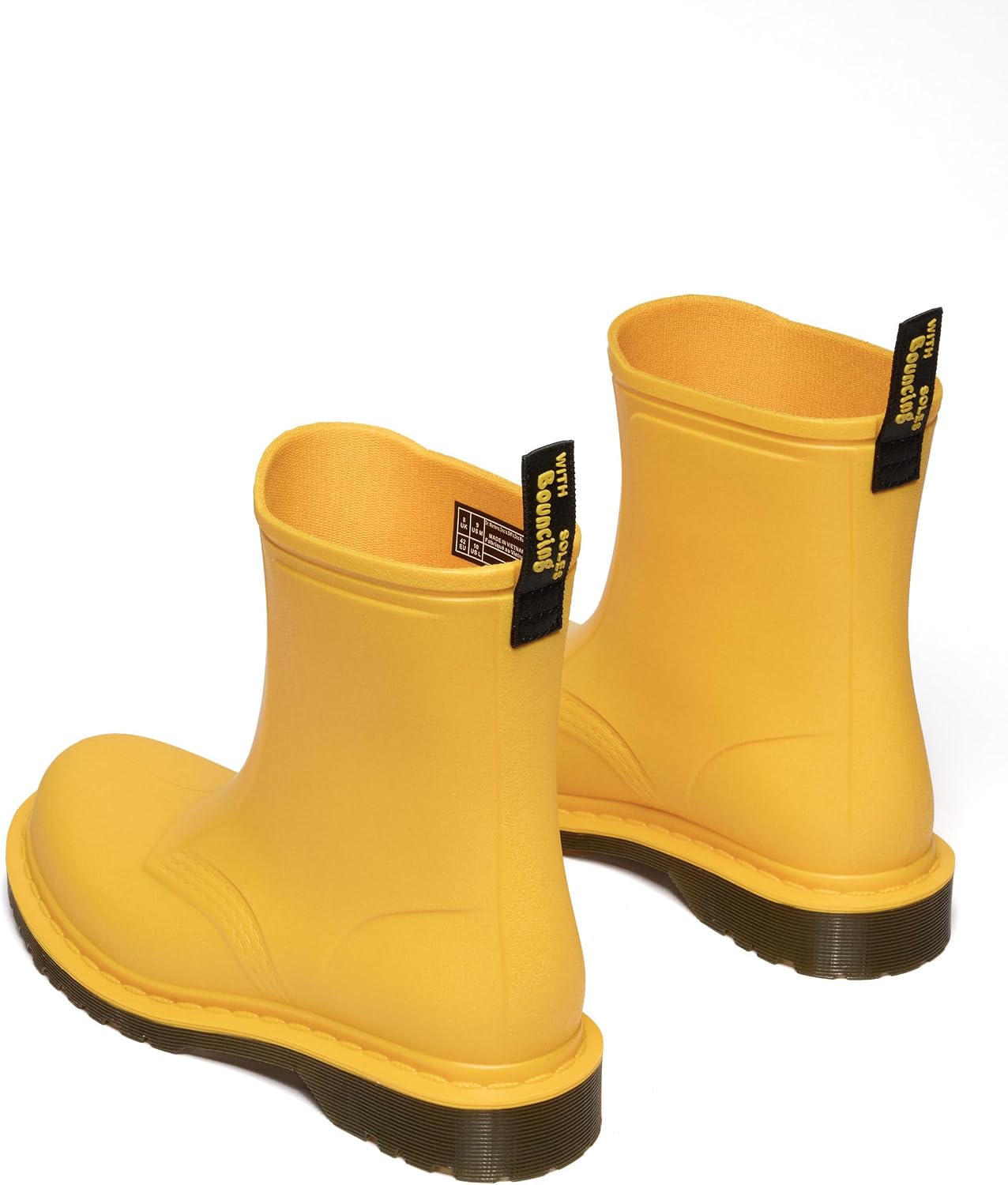 Dr. Martens Men's Unisex Adult 1460 Rain Boot Dms Yellow Pvc