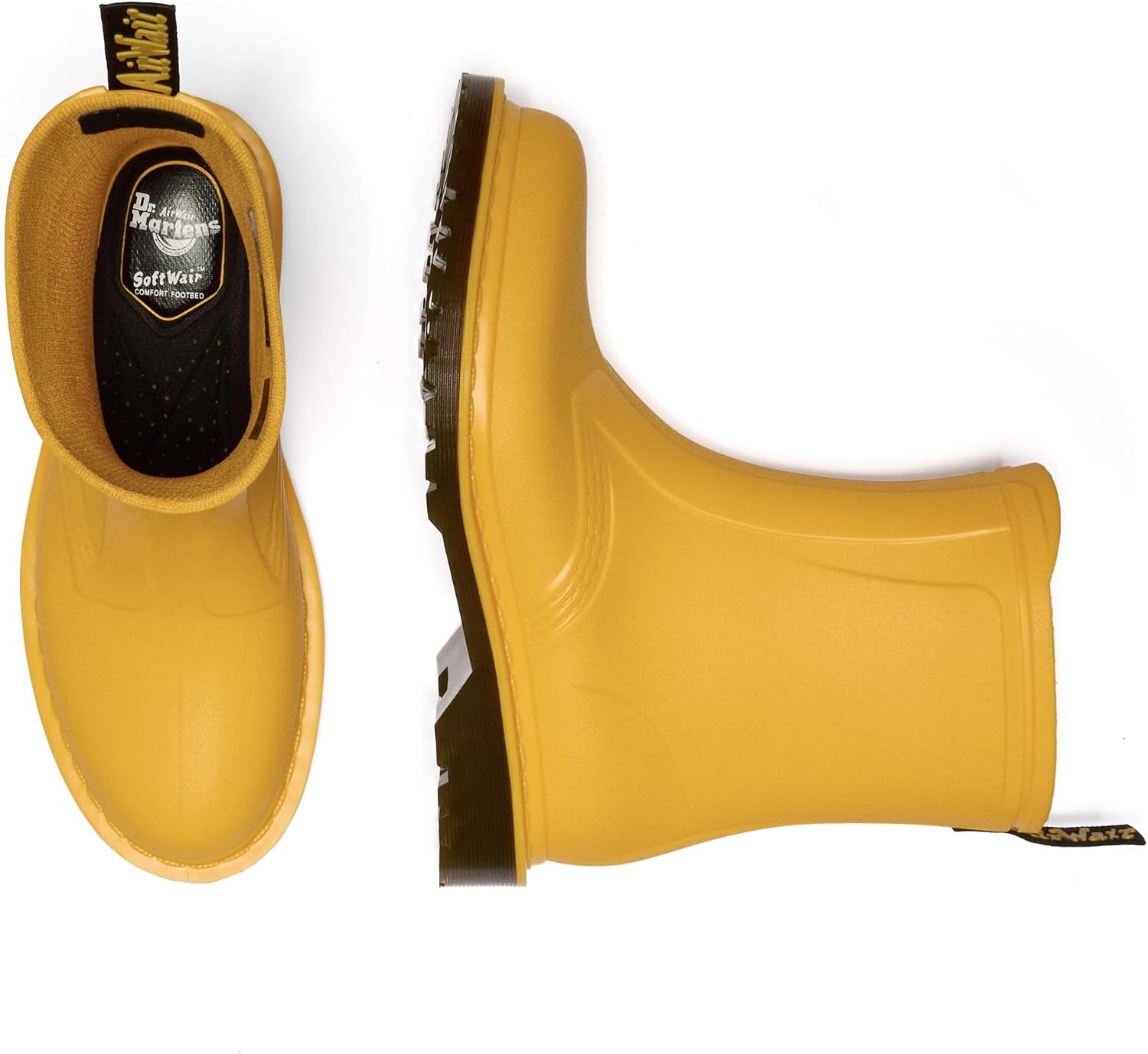 Dr. Martens Men's Unisex Adult 1460 Rain Boot Dms Yellow Pvc