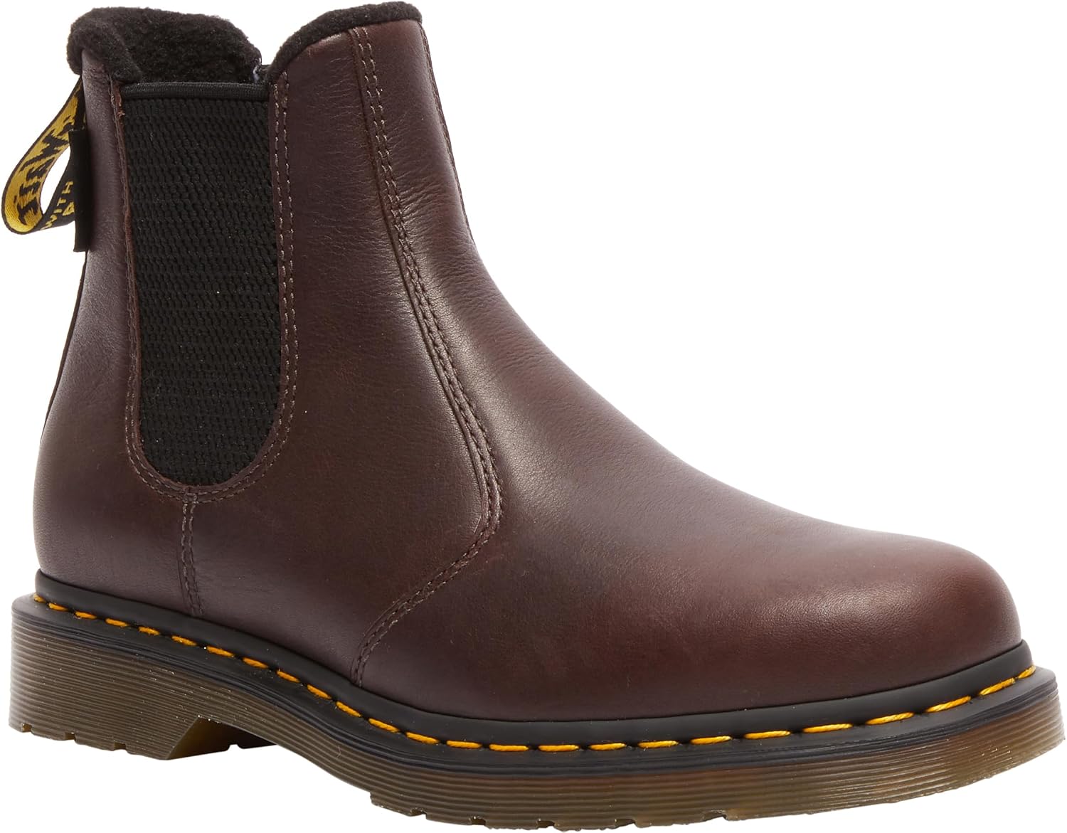 Dr. Martens Unisex 2976 Leather Chelsea Boot Dark Brown Valor
