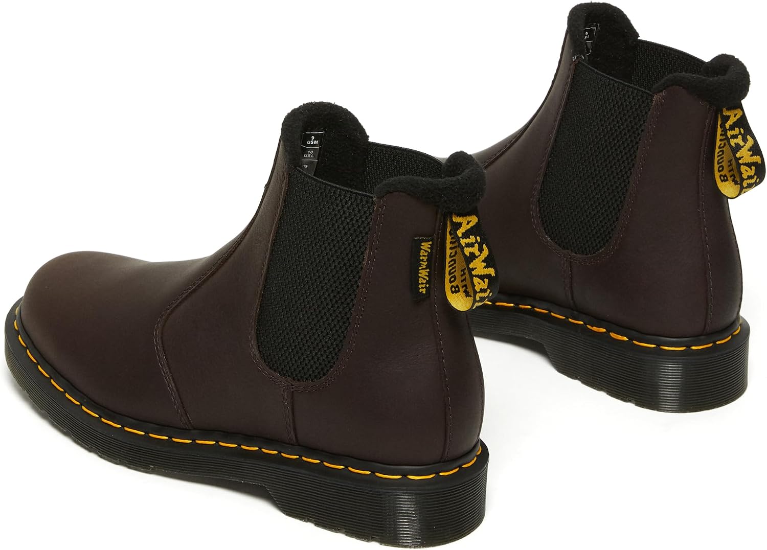 Dr. Martens Unisex 2976 Leather Chelsea Boot Dark Brown Valor
