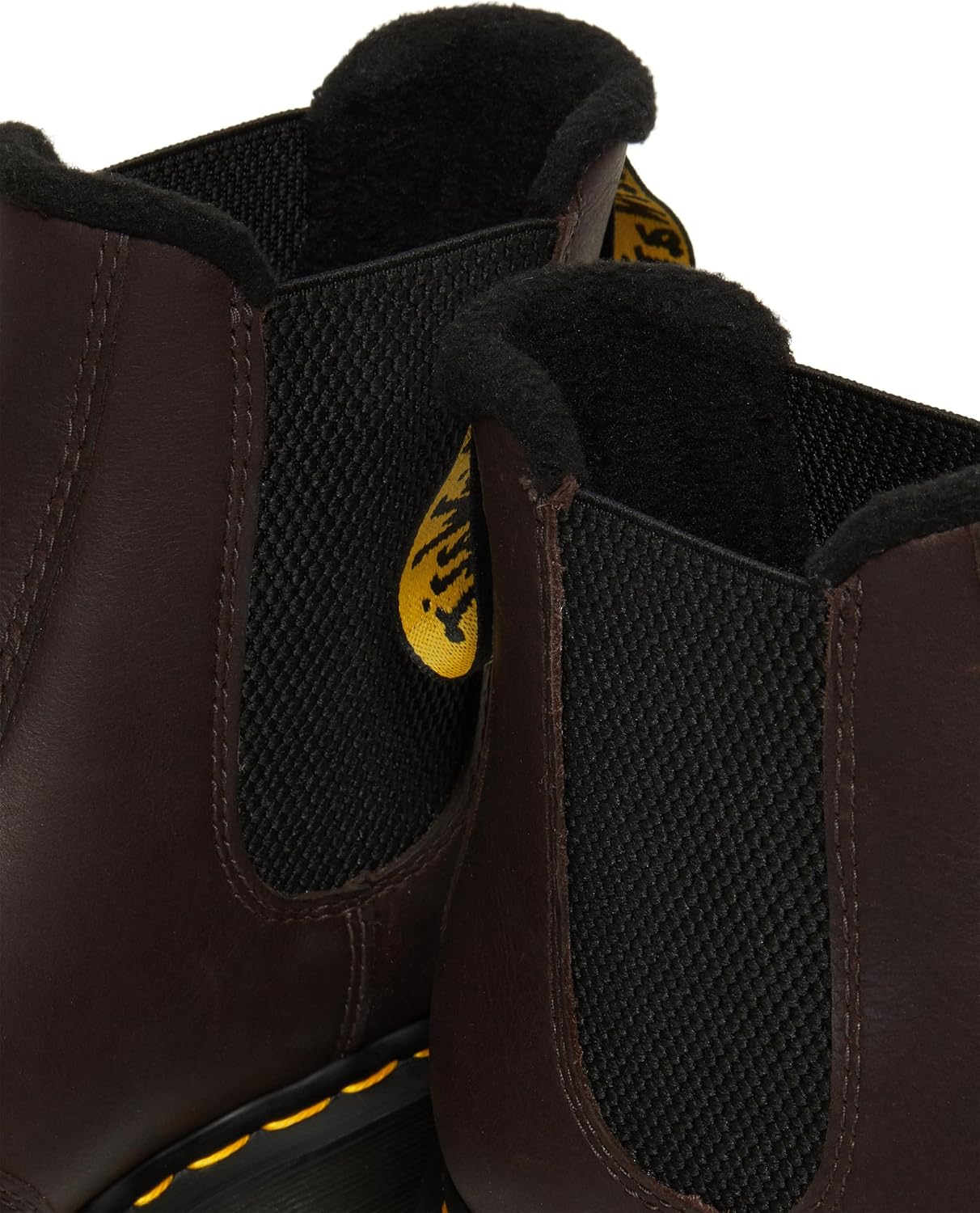 Dr. Martens Unisex 2976 Leather Chelsea Boot Dark Brown Valor