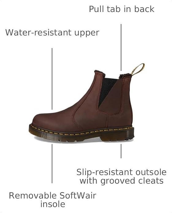 Dr. Martens Work 2976 Wintergrip Chocolate Brown