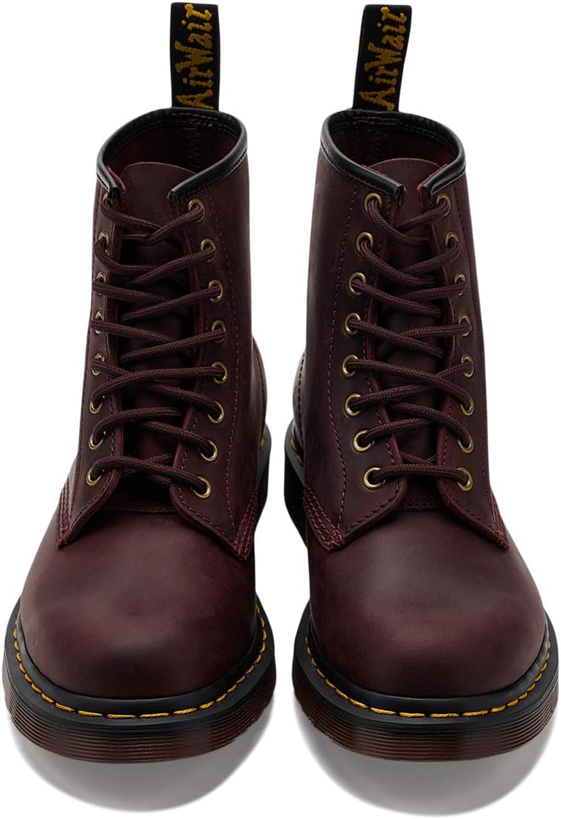 Dr. Martens unisex-adult 1460 Boots Cherry Red Crazy Horse