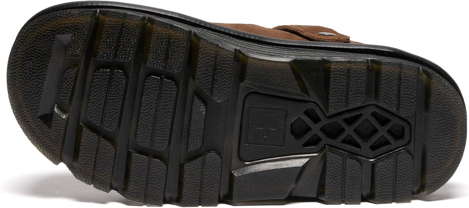 Dr. Martens Unisex Adult Zeb Zag Mule Dark Brown Bronx Suede