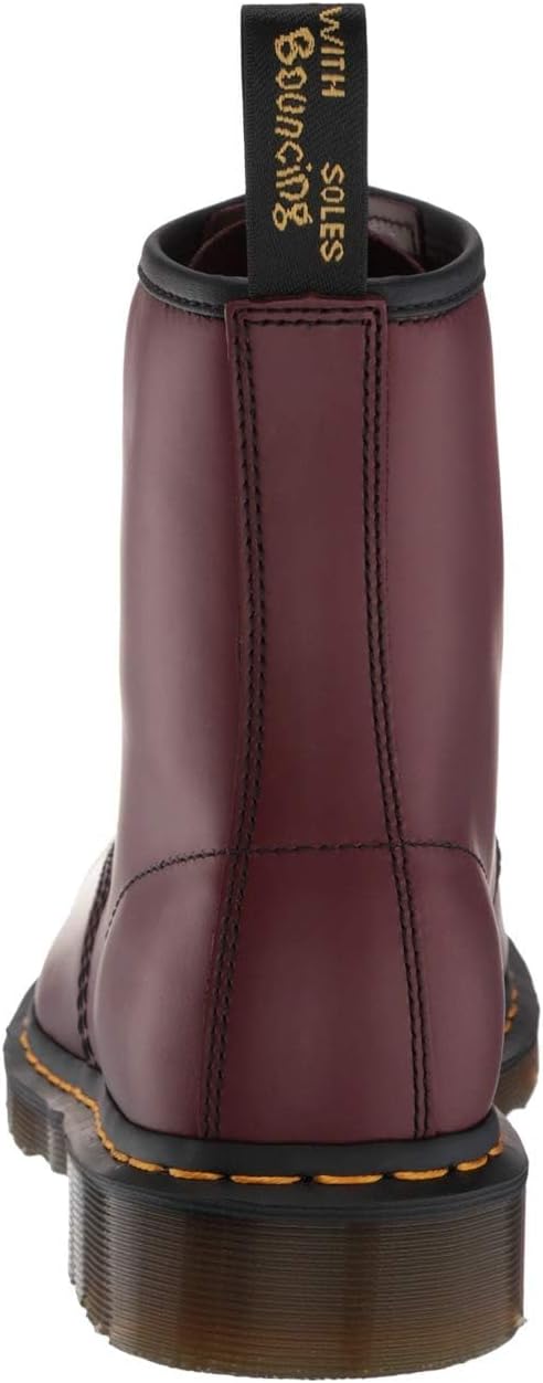 Dr. Martens Unisex Adult 1460 Smooth Leather Cherry Red Smooth