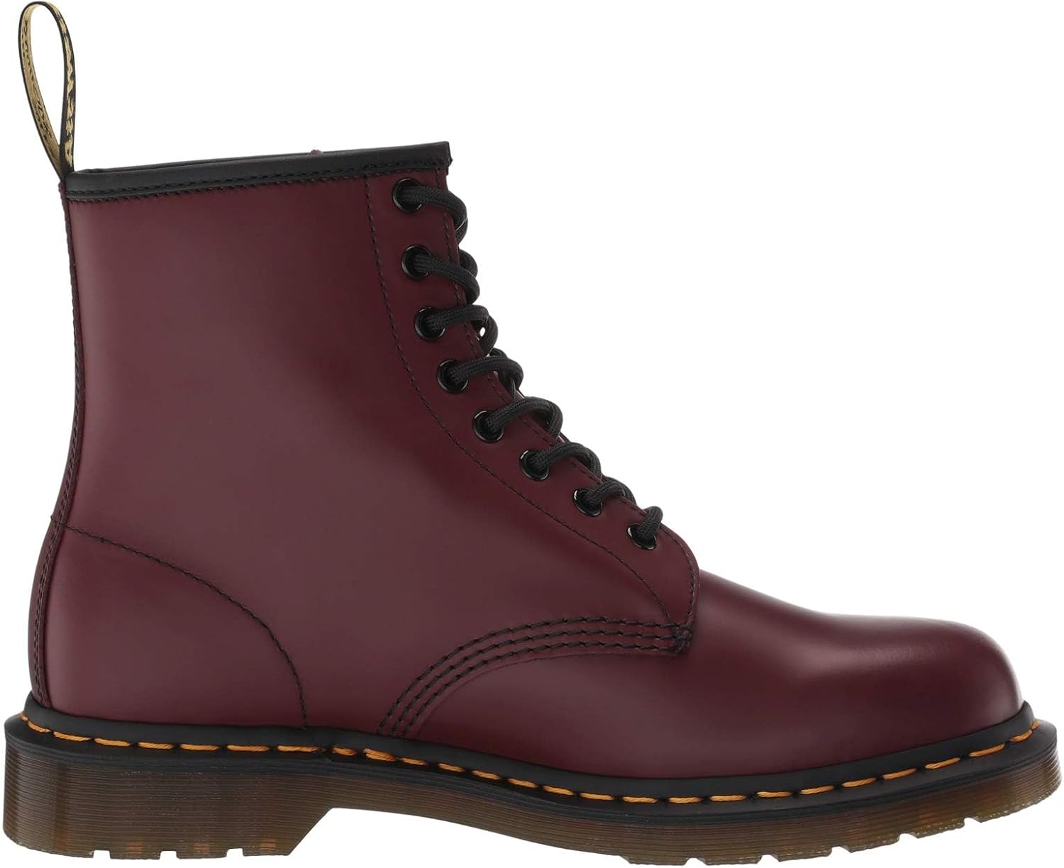 Dr. Martens Unisex Adult 1460 Smooth Leather Cherry Red Smooth