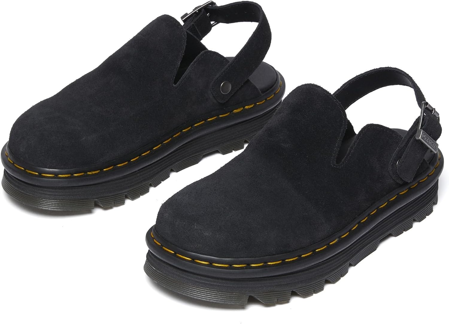 Dr. Martens Unisex Adult Zeb Zag Mule Black Eh Suede