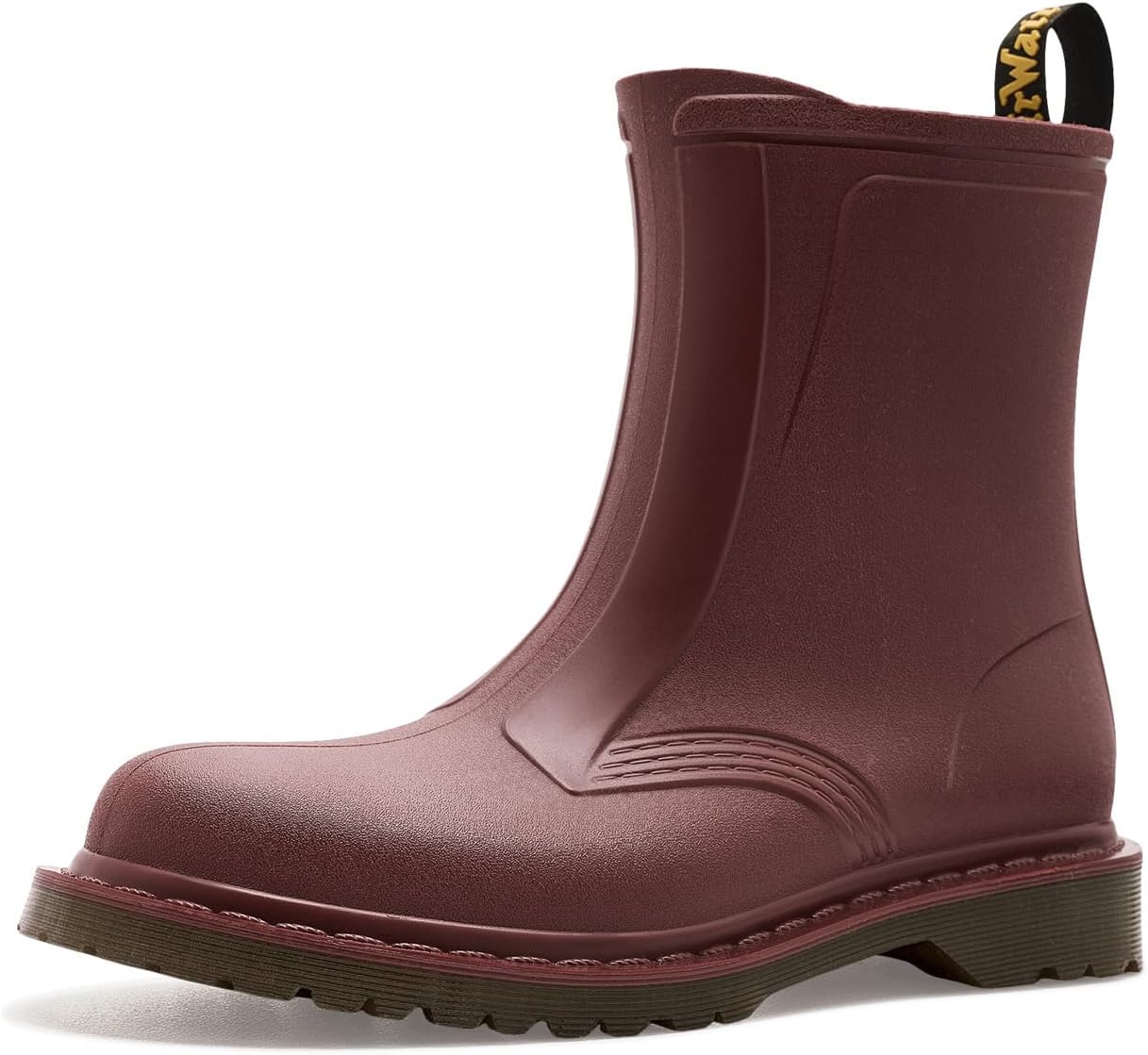 Dr. Martens, Unisex, 1460 Rain, Cherry Red, Mens, 5, Womens, 6, Medium