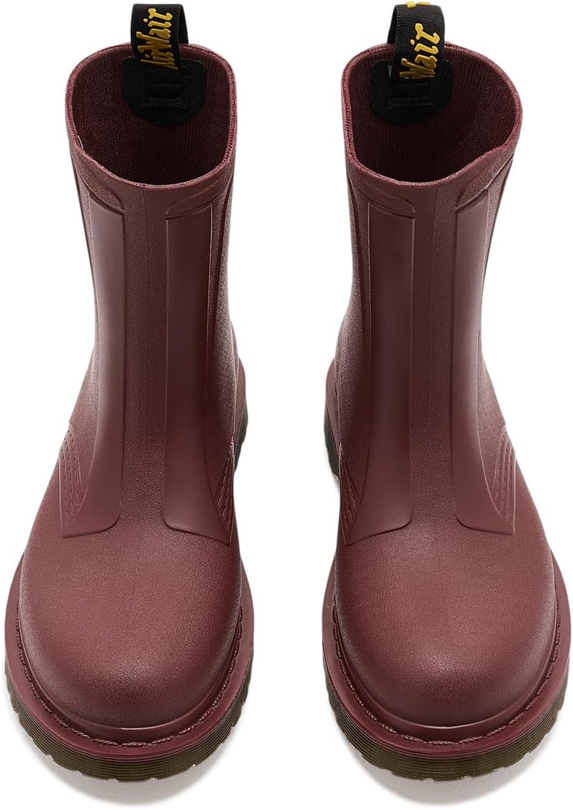 Dr. Martens, Unisex, 1460 Rain, Cherry Red, Mens, 5, Womens, 6, Medium