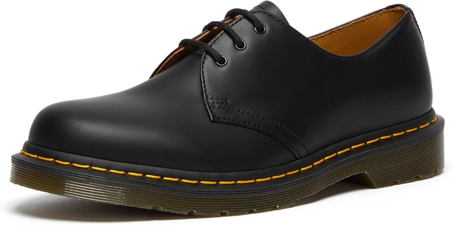 Dr. Martens Men's 1461 Ys Black Smooth
