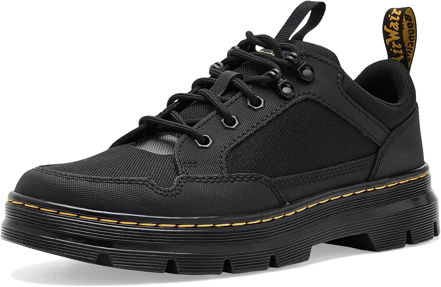 Dr. Martens Unisex Reeder MK .02 Shoe, Black Ajax+Extra Tough, 4UK, 6 US Women5 US Men