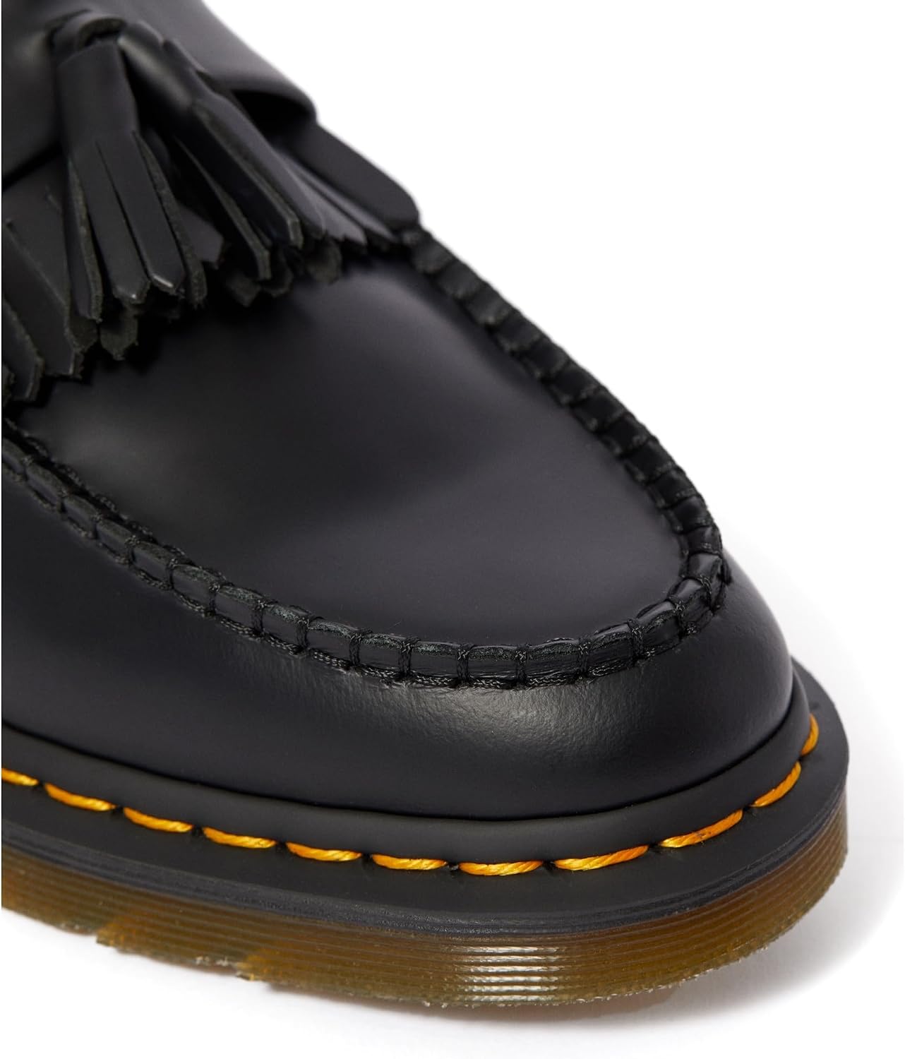 Dr. Martens Unisex Adrian Slip-On Loafer Black Smooth