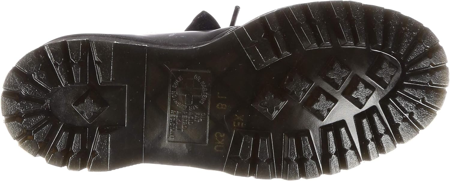 Dr. Martens Women's Holly Leather Quad Shoe Black Buttero