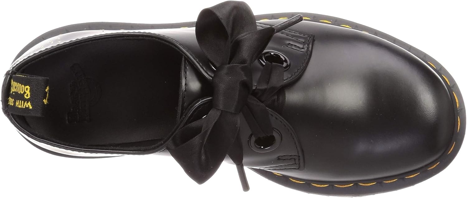Dr. Martens Women's Holly Leather Quad Shoe Black Buttero