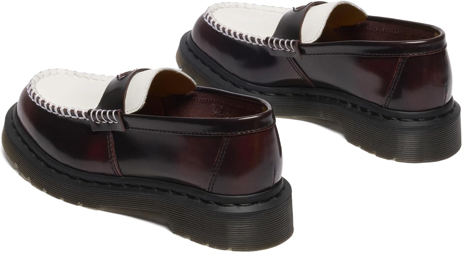 Dr. Martens Womens Penton Heart Cherry RedWhite
