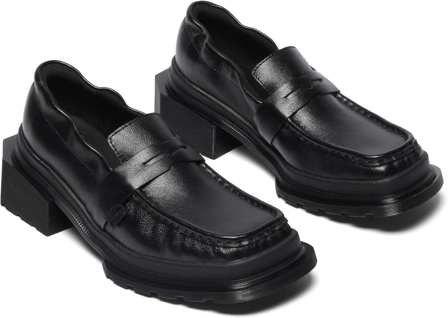 Dr. Martens Womens Maybole Loafer Black Milled Gloss