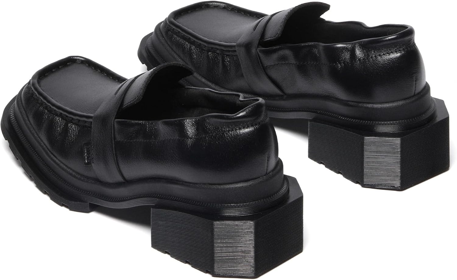 Dr. Martens Womens Maybole Loafer Black Milled Gloss
