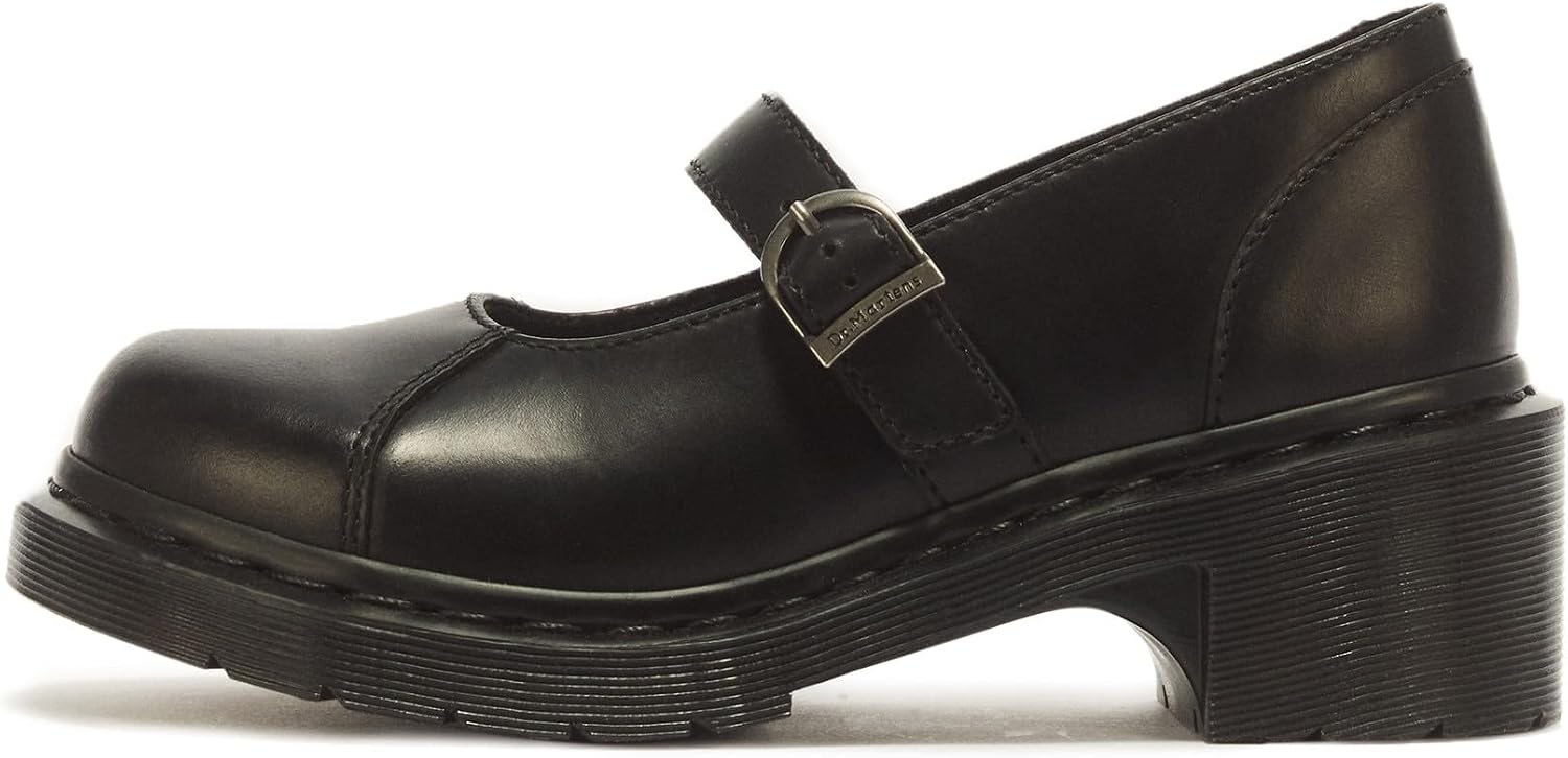 Dr. Martens Women's Alderstone Mary Jane Black Orleans