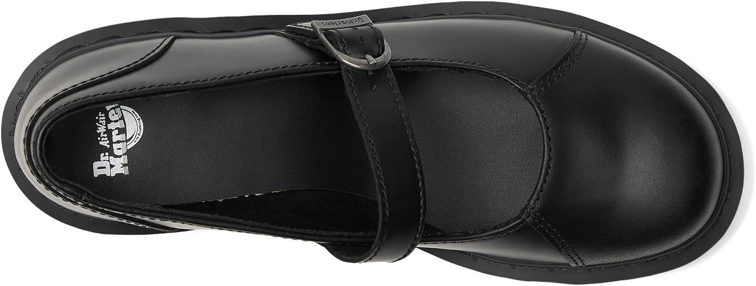 Dr. Martens Women's Alderstone Mary Jane Black Orleans