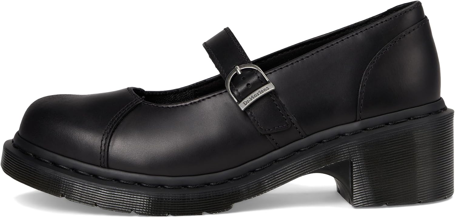 Dr. Martens Women's Alderstone Mary Jane Black Orleans