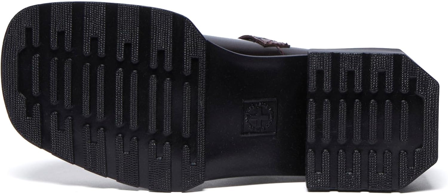 Dr. Martens Women's Maybole Mary Jane Black+cherry Red Arcadia