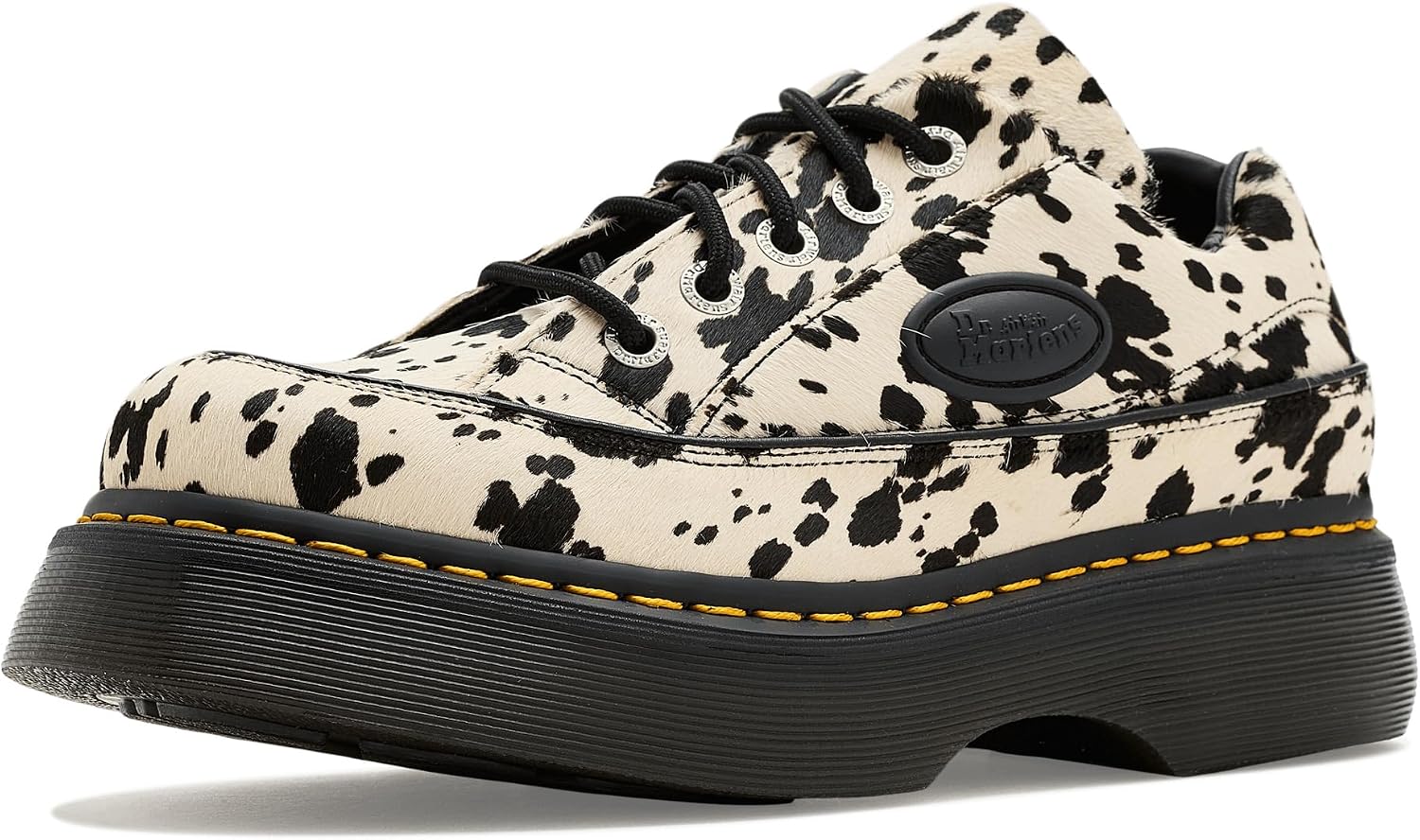 Dr. Martens Womens Buzz 5i CreamBlack Dalmation