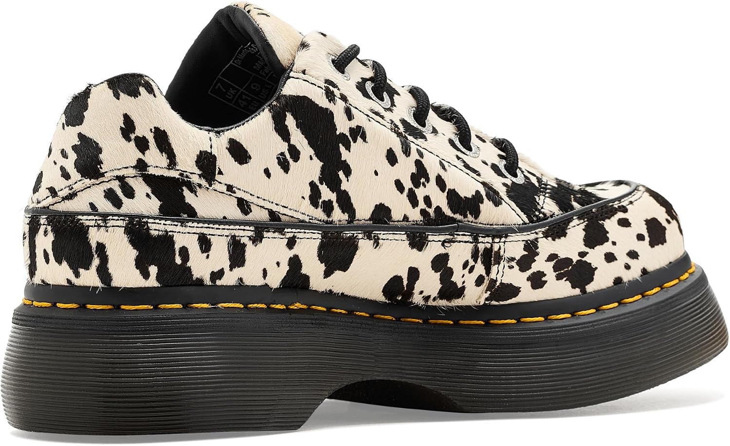 Dr. Martens Womens Buzz 5i CreamBlack Dalmation