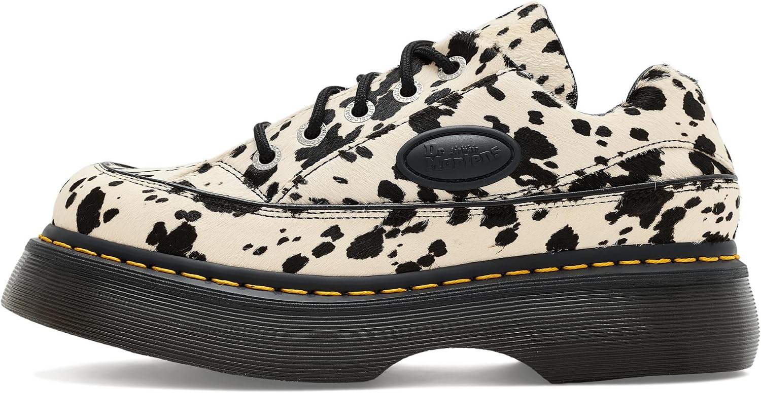 Dr. Martens Womens Buzz 5i CreamBlack Dalmation