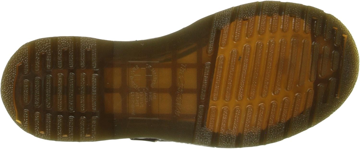Dr. Martens Women's 8065 Mary Jane Leather Flat Shoe Black