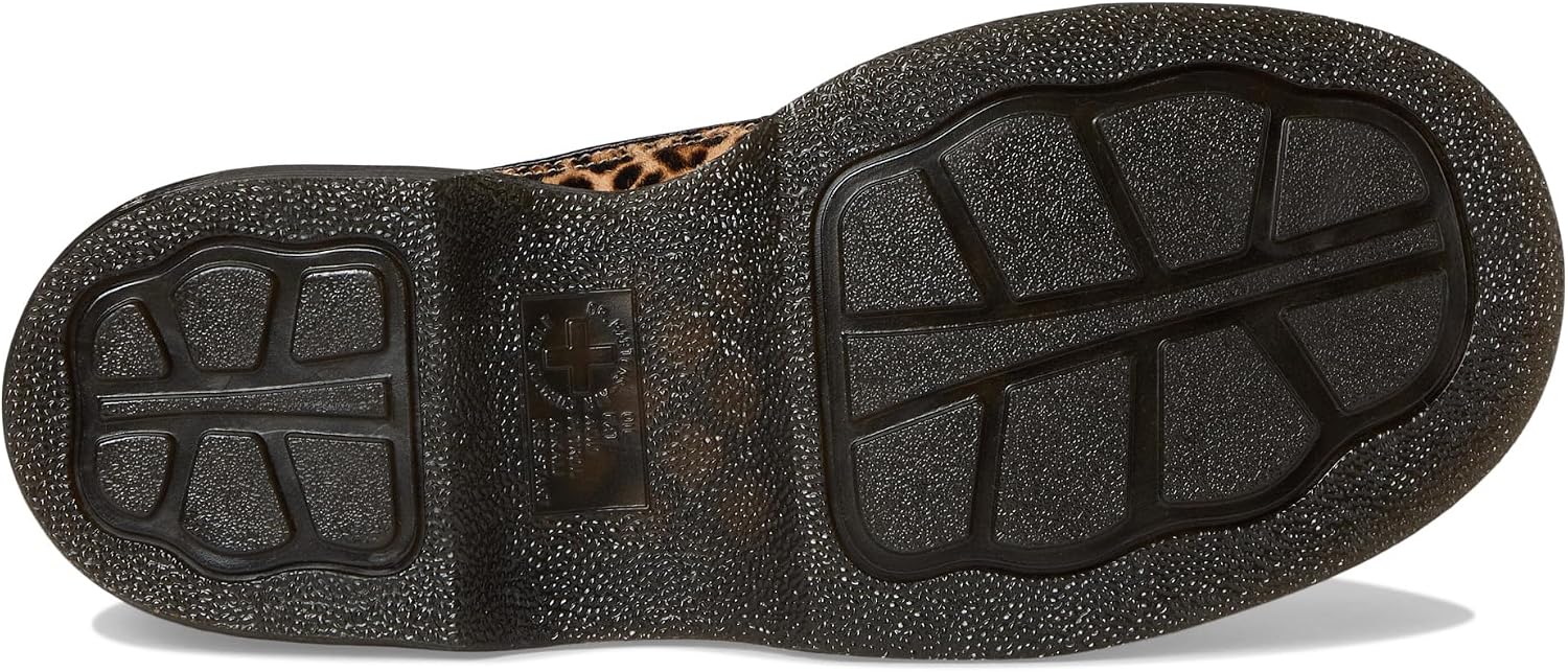 Dr. Martens Unisex-Adult Buzz 5i Shoe Light Tan Mini Leopard Spot