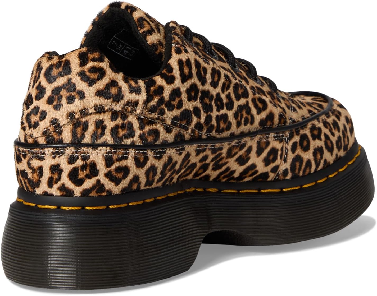Dr. Martens Unisex-Adult Buzz 5i Shoe Light Tan Mini Leopard Spot