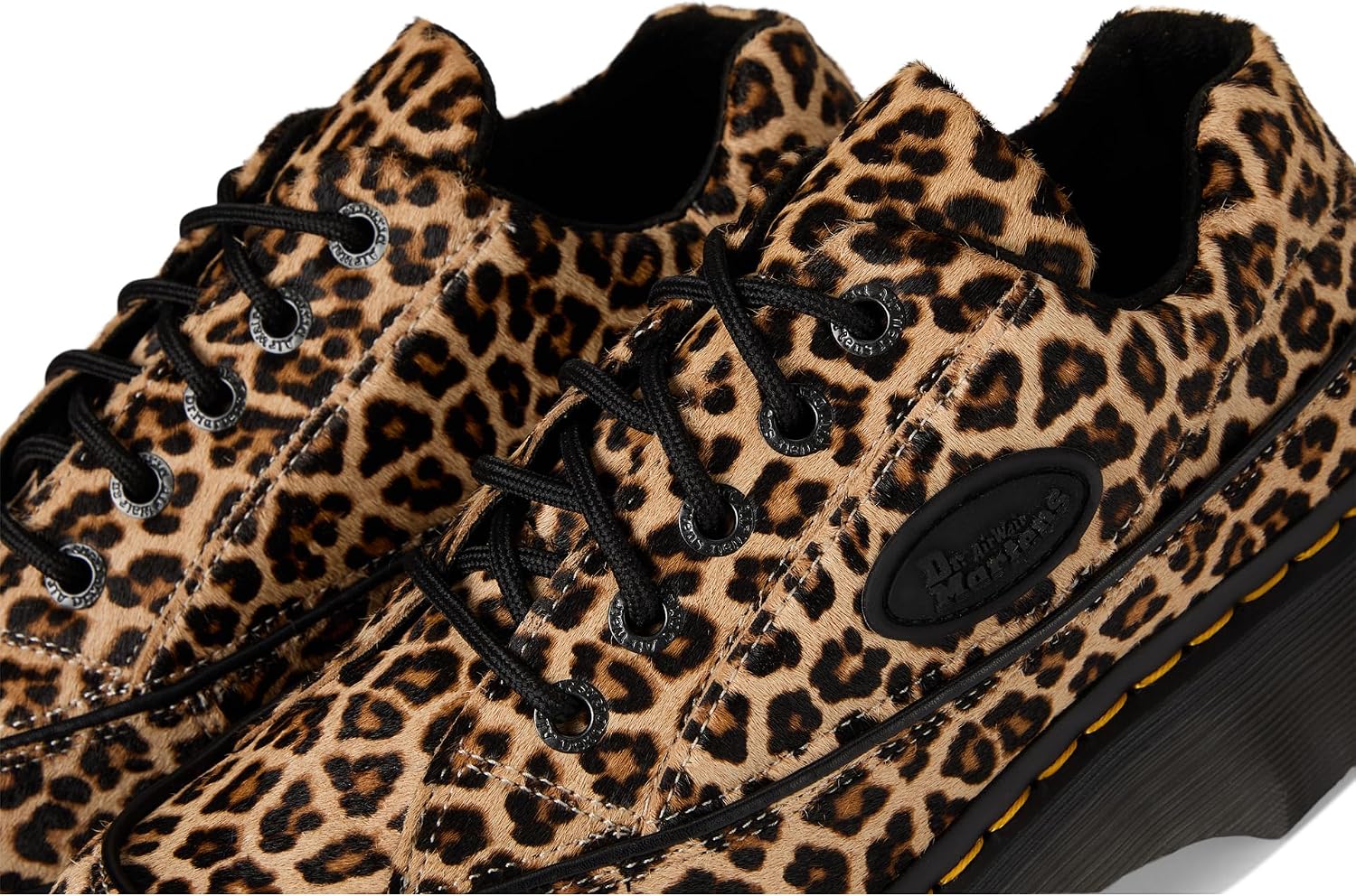 Dr. Martens Unisex-Adult Buzz 5i Shoe Light Tan Mini Leopard Spot