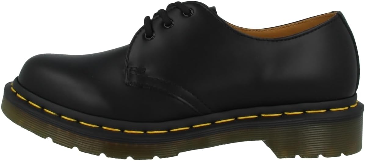 Dr. Martens Womens 1461 Slip Resistant Oxford Shoes Black