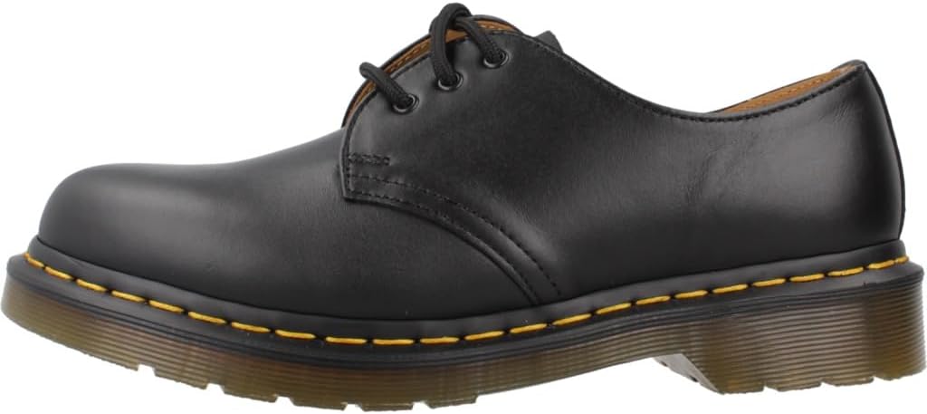 Dr. Martens Womens 1461 3 Eye Oxfords Black Smooth