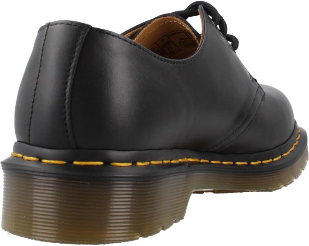 Dr. Martens Womens 1461 3 Eye Oxfords Black Smooth