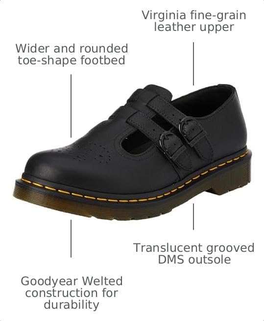 Dr. Martens Women's 8065 Mary Jane Black