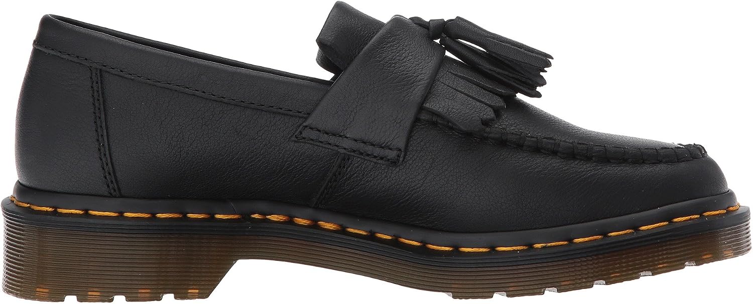 Dr. Martens Unisex Adrian Slip-On Loafer Black Virginia