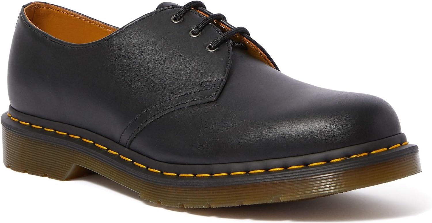 Dr. Martens Womens 1461 3 Eye Oxfords Black
