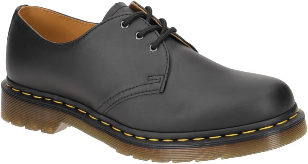 Dr. Martens Womens 1461 3 Eye Oxfords Black