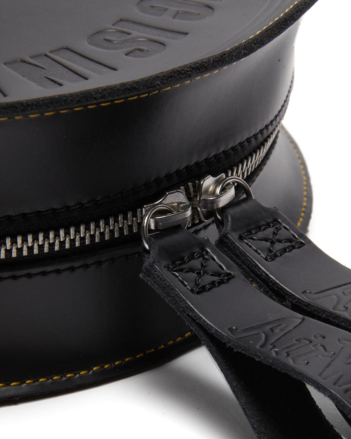 Dr. Martens Leather Round Backpack Black Kiev