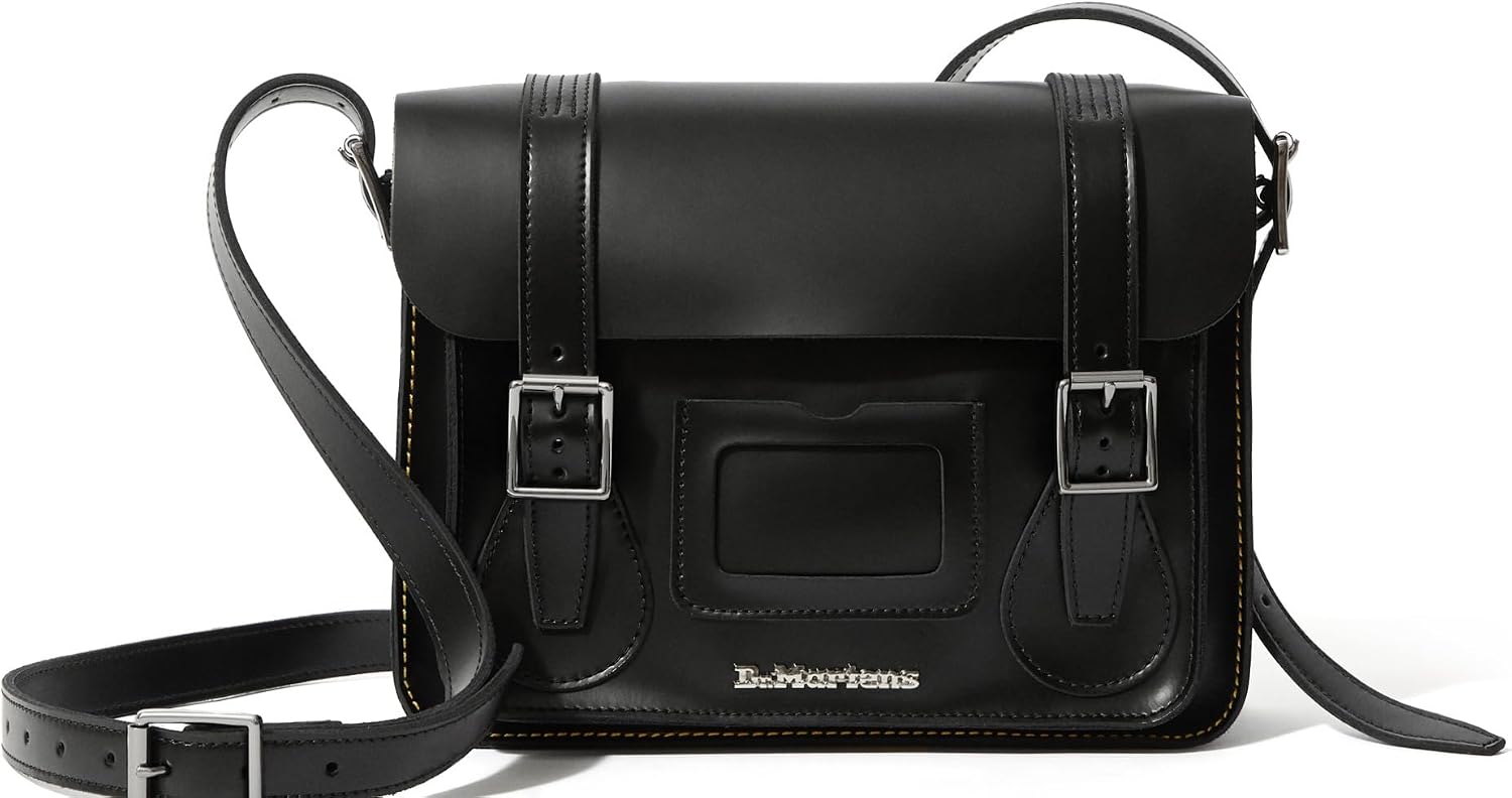 Dr. Martens Women's Satchel Black Kiev+black Smooth