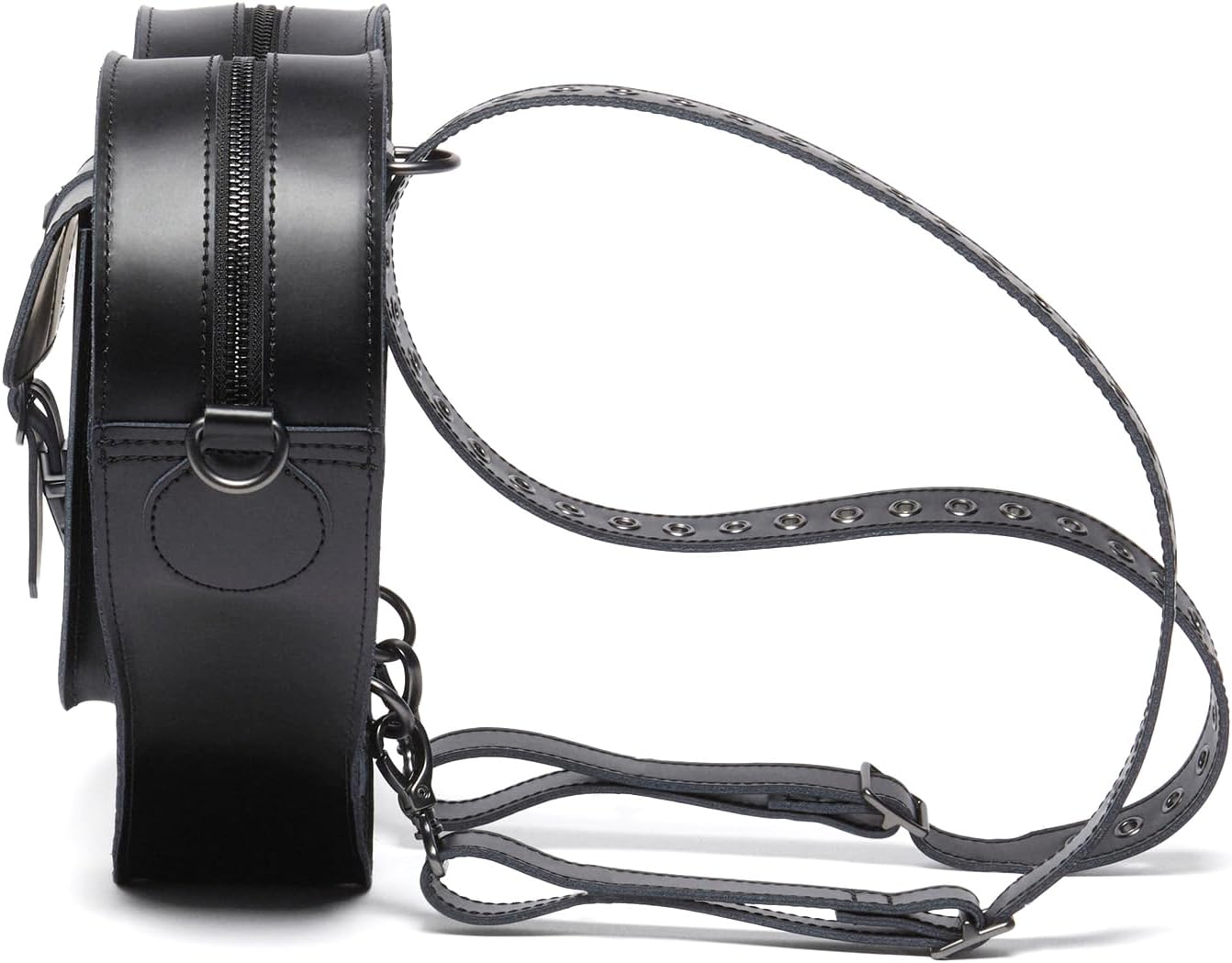 Dr. Martens Transparent Heart Shaped Backpack Black Kiev