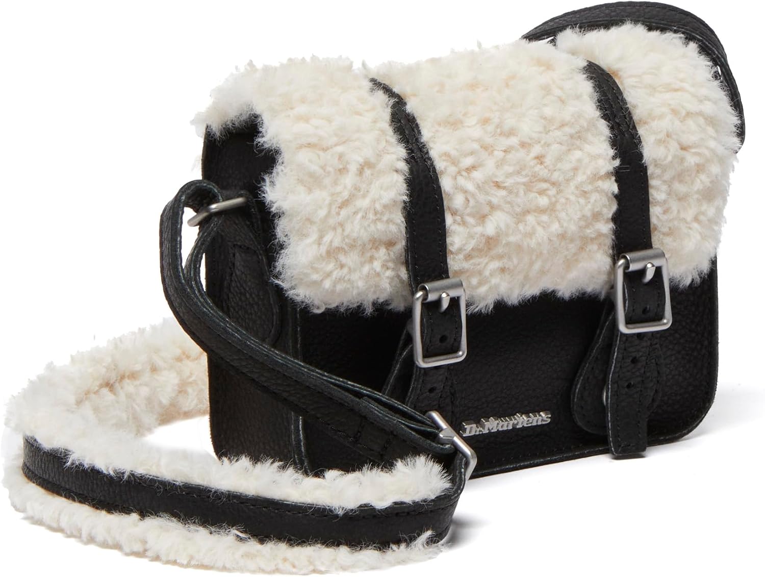 Dr. Martens Satchel Bag Black Ambassador+natural Deluxe Borg