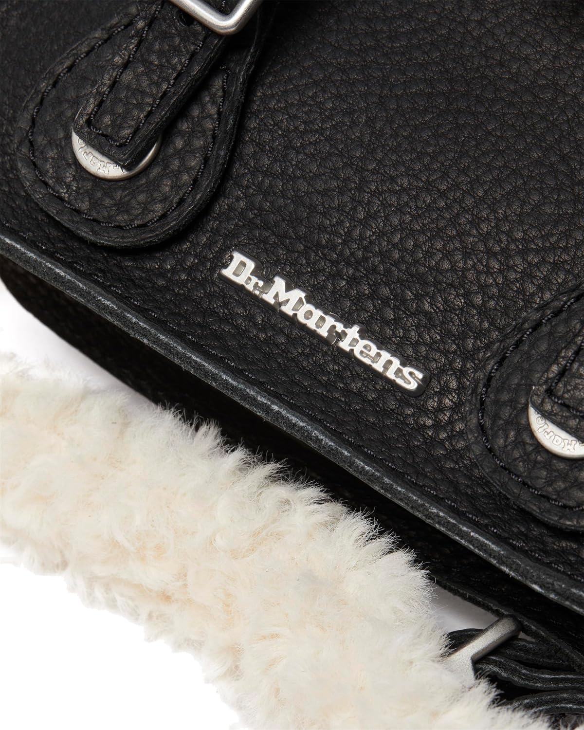Dr. Martens Satchel Bag Black Ambassador+natural Deluxe Borg